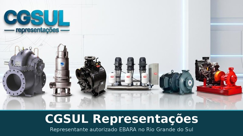 EBARA e CGSUL Representações